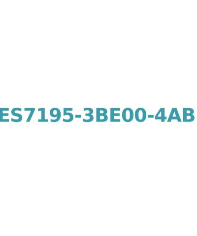6ES7195-3BE00-4AB1 Siemens Trainer Package PROFINET & PROFIsafe