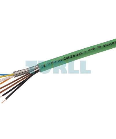 6XV1870-2J SIEMENS Industrial Ethernet Hybrid Cable 2x2+4x 0.34 4x CU CAT5 sold by the meter Original Brand New