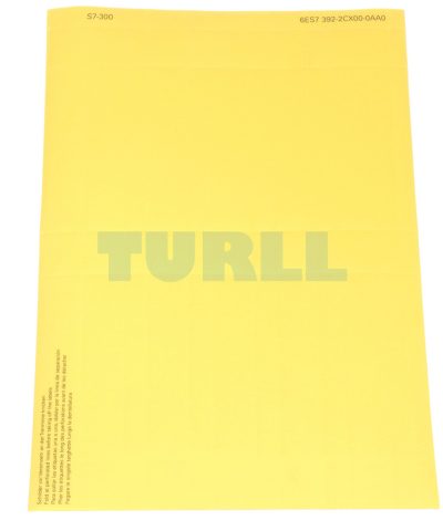 6ES7392-2CX00-0AA0 Siemens SIMATIC S7-300 Labeling Sheets