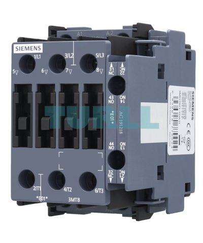 Siemens Contactor 3MT8009-1AG02G1A AC-3, 9A, 4kW, 36V AC