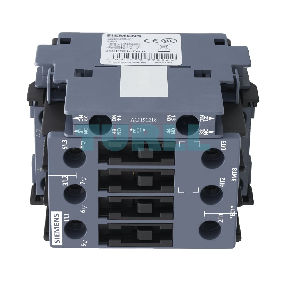 Siemens 3MT8018-1AQ03 Contactor AC-3, 18A/7.5kW, 400V, 380V, 50Hz, size S0, Screw Terminal Original Brand New 2 Siemens 3MT8018-1AQ03 Contactor AC-3, 18A/7.5kW, 400V, 380V, 50Hz, size S0, Screw Terminal