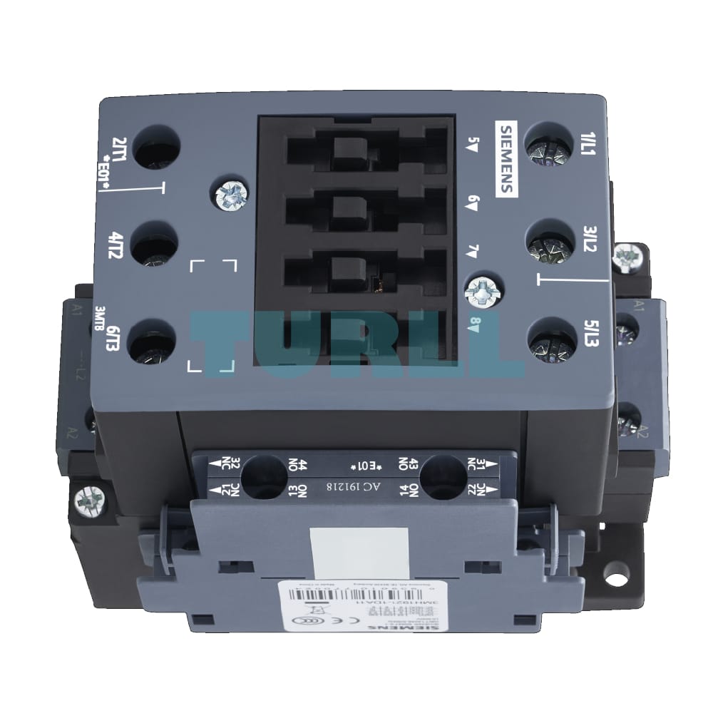 Siemens 3MT8050-1AH24 Contactor AC-3, 50A/22kW, 400V, 48VAC Coil, Size S2 Screw Terminal Original Brand New 4 Siemens 3MT8050-1AH24 Contactor AC-3, 50A/22kW, 400V, 48VAC Coil, Size S2 Screw Terminal