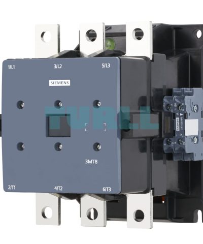 Siemens 3MT8250-1AV07 Contactor 250A, 132kW, 400V AC-3, S10 Screw Terminal
