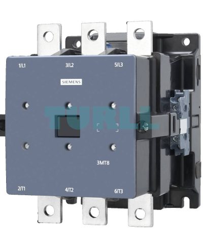 Siemens 3MT8400-1AC24 Contactor 400A/200kW, 400V, 24 VAC, S12 Screw Terminal