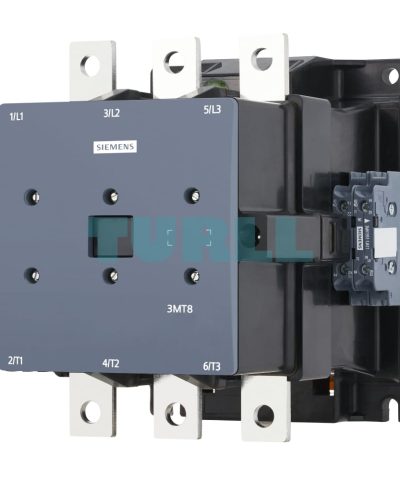 Siemens 3MT8400-1AG07 Contactor AC-3, 400A/200kW,400V, 4NO4NC, 36 VAC, 50 Hz, 3-pole,size S12