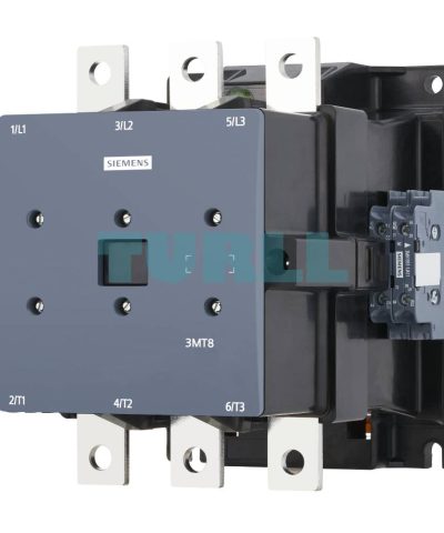 Siemens 3MT8400-1AQ27 Contactor AC-3, 400A/200kW, 380V, S12 Screw Terminal