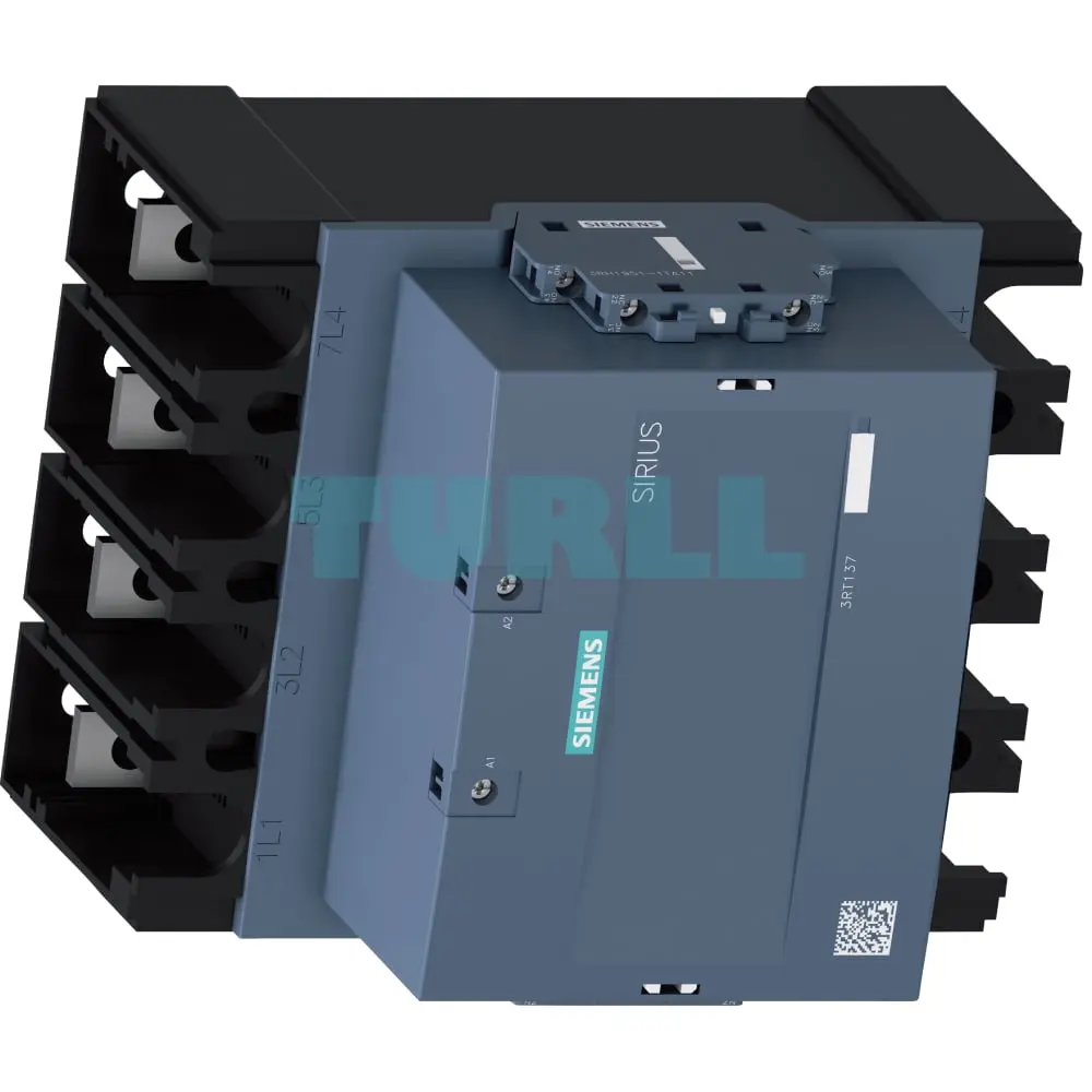 Siemens SIRIUS 3RT1375-6AE36 Power Contactor, 525A, AC-1, 4-Pole, 24-60V AC/DC Coil, S12 Frame Original Brand New 2 Siemens SIRIUS 3RT1375-6AE36 Power Contactor, 525A, AC-1, 4-Pole, 24-60V AC/DC Coil, S12 Frame