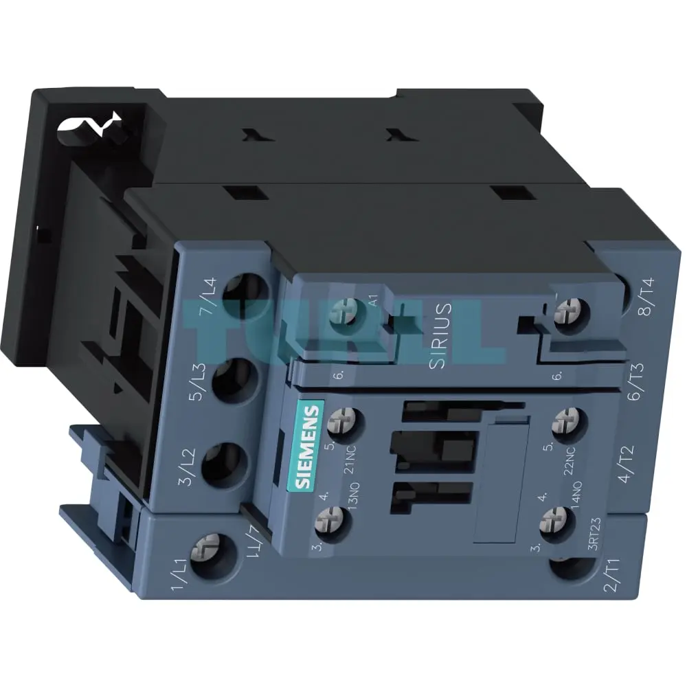 Siemens 3RT2325-1AG20 SIRIUS 4-Pole Contactor, AC-1, 35A, 110V AC Coil, S0 Screw Terminal Original Brand New 2 Siemens 3RT2325-1AG20 SIRIUS 4-Pole Contactor, AC-1, 35A, 110V AC Coil, S0 Screw Terminal