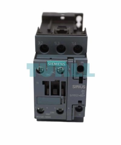 Siemens SIRIUS 3RT2325-1BB40 Contactor 4-Pole, AC-1, 35A, 24V DC, S0 Size