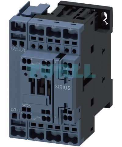 Siemens 3RT2325-2AP00 Contactor, 4-Pole, AC-1 35A, 230V AC Coil, Spring-Loaded, Size S0