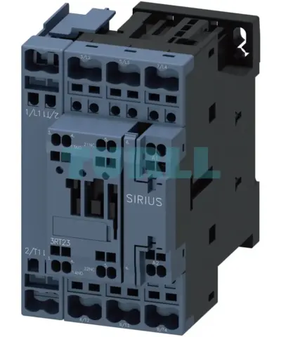 Siemens 3RT2325-2AP00 Contactor, 4-Pole, AC-1 35A, 230V AC Coil, Spring-Loaded, Size S0