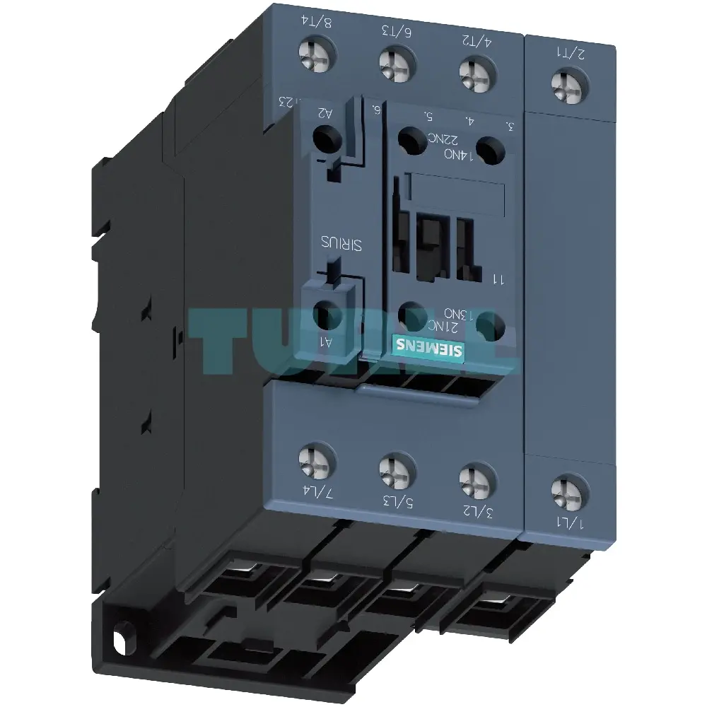 Siemens SIRIUS 3RT2336-1NB30-4AA0 Power Contactor 51A, 22kW, 4-Pole, AC/DC Coil, S2 Size with Varistor Original Brand New 3 Siemens SIRIUS 3RT2336-1NB30-4AA0 Power Contactor 51A, 22kW, 4-Pole, AC/DC Coil, S2 Size with Varistor