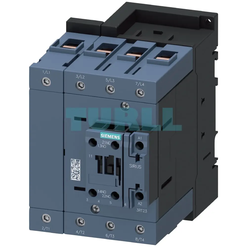 Siemens 3RT2348-1AL20 Contactor, 160A AC-1, 4-Pole, 230V AC Coil, S3 Size, Screw Terminal Original Brand New 1 Siemens 3RT2348-1AL20 Contactor, 160A AC-1, 4-Pole, 230V AC Coil, S3 Size, Screw Terminal