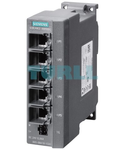 6GK5005-0BA10-1CA3 SIEMENS SCALANCE X005EEC unmanaged Industrial Ethernet Switch
