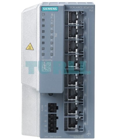 6GK5108-0PA00-2AC2 SIEMENS SCALANCE XCM108PoE unmanaged Industrial Ethernet Switch