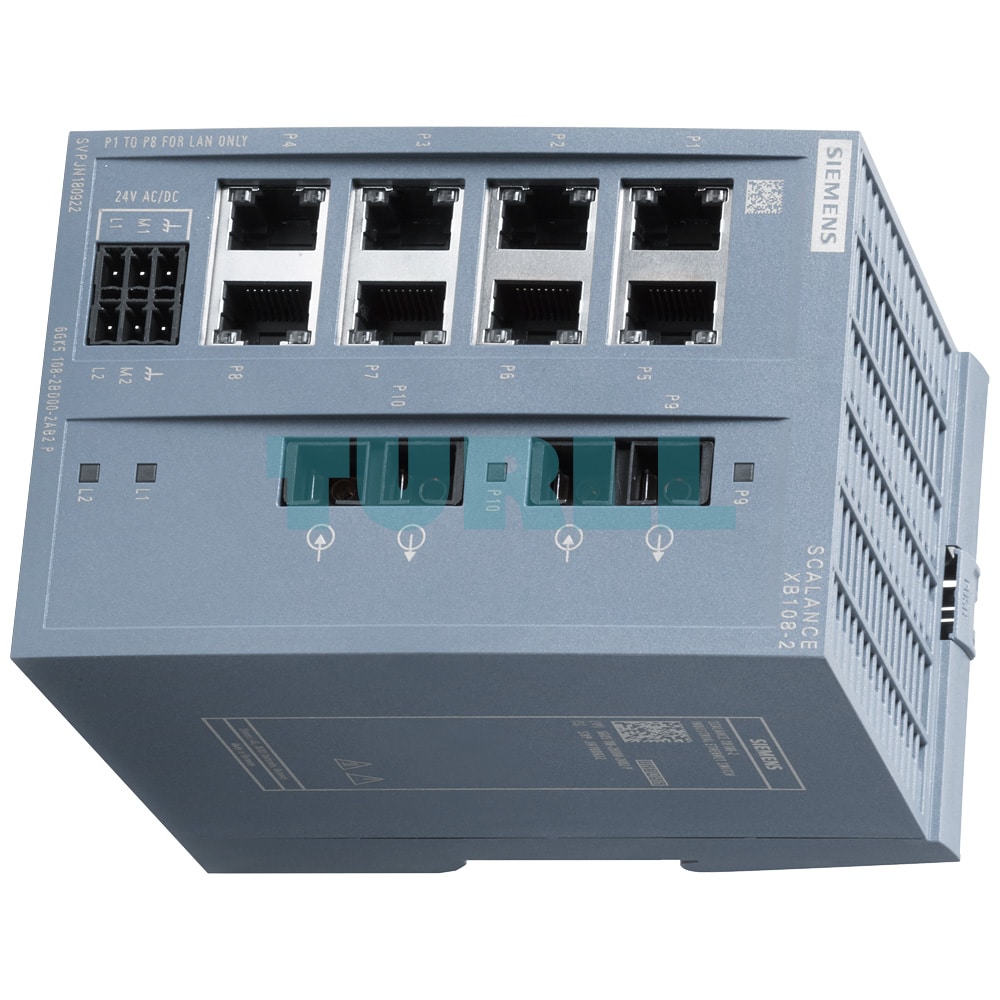 6GK5108-2BD00-2AB2 SIEMENS SCALANCE XB108-2 Unmanaged IE Switch Original Brand New 3 6GK5108-2BD00-2AB2 SIEMENS SCALANCE XB108-2 Unmanaged IE Switch Original Brand New - Image 3