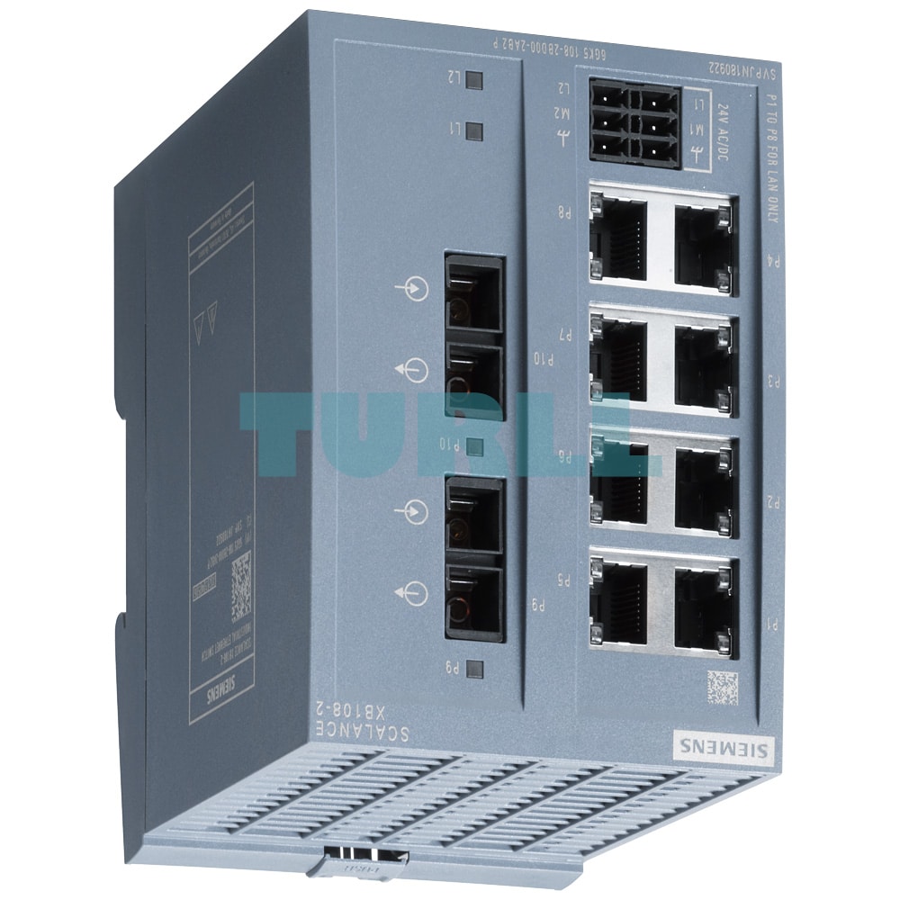 6GK5108-2BD00-2AB2 SIEMENS SCALANCE XB108-2 Unmanaged IE Switch Original Brand New 4 6GK5108-2BD00-2AB2 SIEMENS SCALANCE XB108-2 Unmanaged IE Switch Original Brand New - Image 4