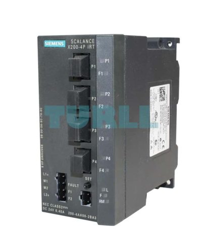 6GK5200-4AH00-2BA3 SIEMENS SCALANCE X200-4PIRT managed IRT Industrial Ethernet Switch