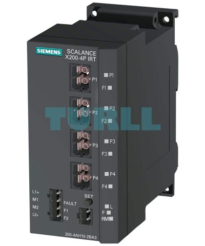 6GK5200-4AH10-2BA3 SIEMENS SCALANCE X200-4P IRT managed Industrial Ethernet Switch