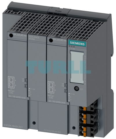 6GK5204-0BA00-2GF2 SIEMENS SCALANCE XF204-2BA managed Ethernet switch with BusAdapter support