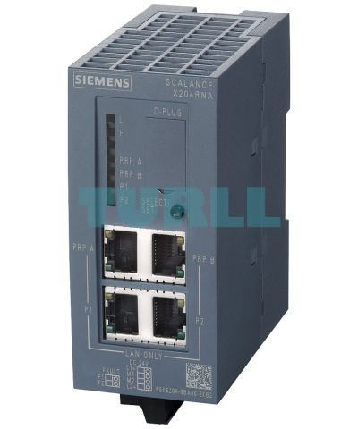 6GK5204-0BA00-2MB2 SIEMENS SCALANCE X204RNA managed Industrial Ethernet switch with HSR redundancy