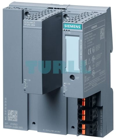 6GK5204-2AA00-2GF2 SIEMENS SCALANCE XF204-2BA managed Ethernet switch with modular BusAdapter interfaces