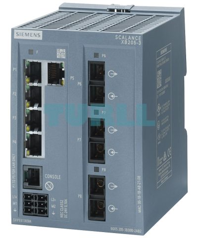 6GK5205-3BF00-2TB2 SIEMENS SCALANCE XB205-3LD managed Ethernet switch with long-distance SC fiber and RJ45 ports