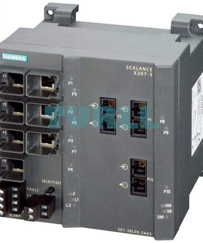 6GK5307-3BM10-2AA3 SIEMENS SCALANCE X307-3LD managed Ethernet switch with 3x SC single-mode fiber ports and 7x RJ45 ports