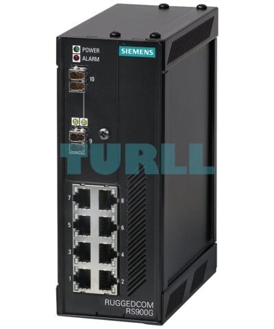 6GK6090-0AS21-0BA0-ZA12B00 SIEMENS RUGGEDCOM RS900 Managed Industrial Ethernet Switch