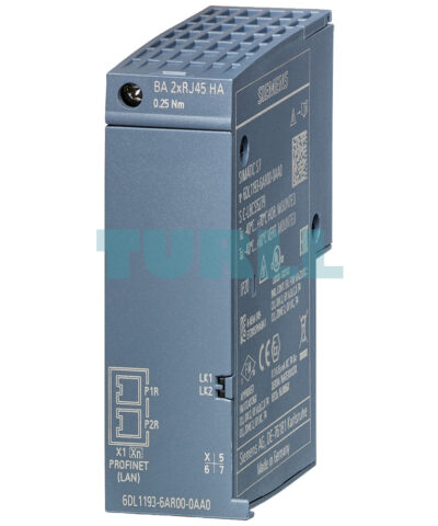 6DL1193-6AR00-0AA0 SIEMENS SIMATIC ET 200SP HA Bus Adapter BA 2xRJ45