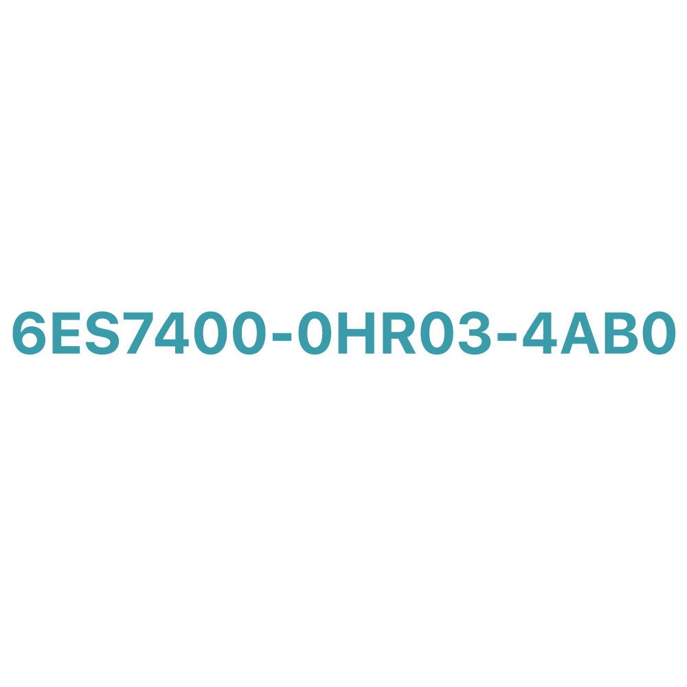 6ES7400-0HR03-4AB0 SIEMENS Exclusive SIMATIC S7-400H 416-5H High-Availability System Bundle Original Brand New 2 6ES7400-0HR03-4AB0 SIEMENS SIMATIC S7-400H 416-5H High-Availability System Bundle