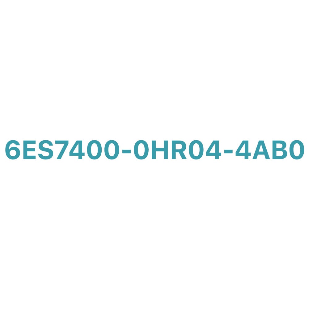6ES7400-0HR04-4AB0 SIEMENS Exclusive SIMATIC S7-400H 417-5H High-Availability System Bundle Original Brand New 2 6ES7400-0HR04-4AB0 SIEMENS SIMATIC S7-400H 417-5H High-Availability System Bundle