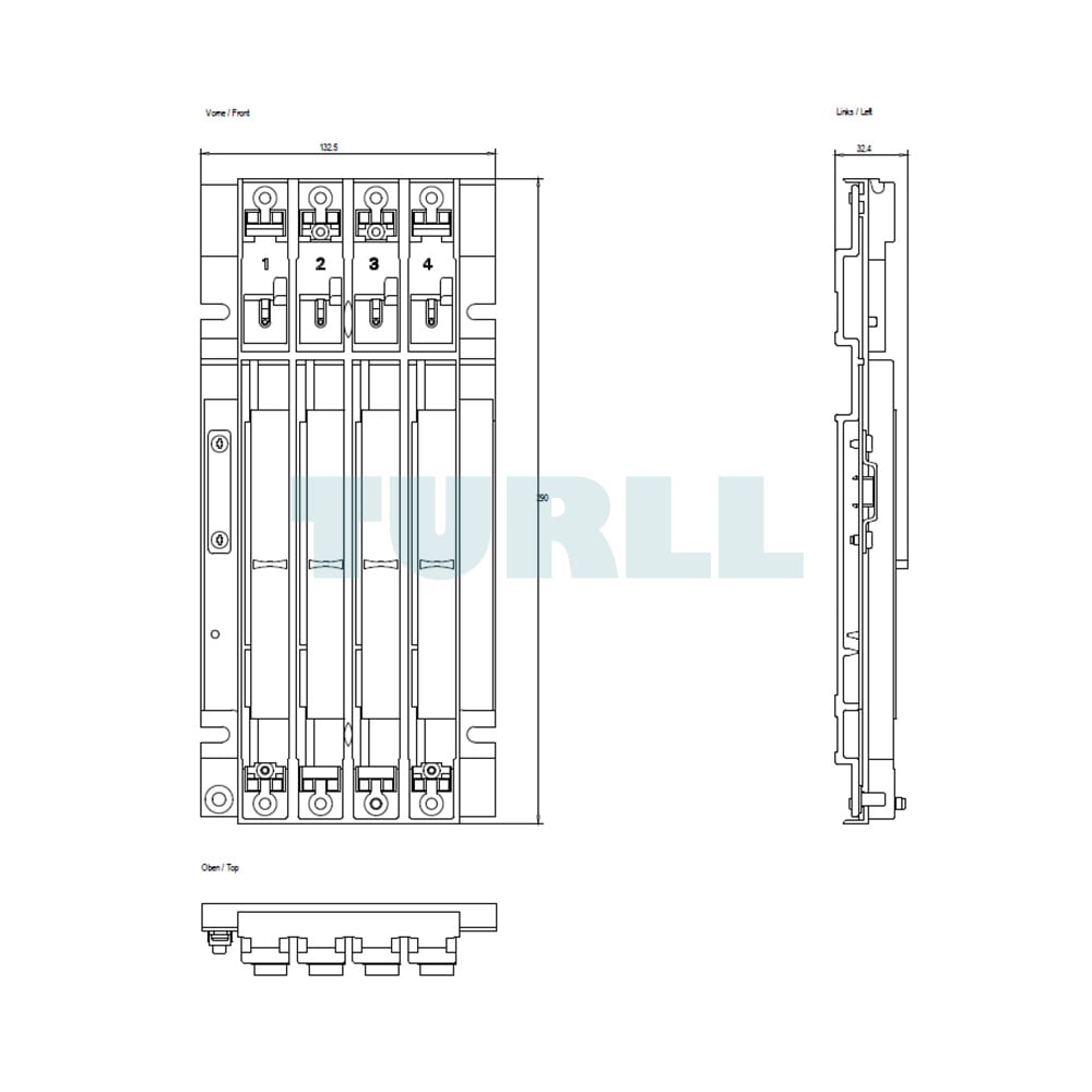 6ES7401-1DA01-0AA0 SIEMENS Exclusive SIMATIC S7-400 CR3 Central 4-Slot Rack Original Brand New 4 6ES7401-1DA01-0AA0 SIEMENS SIMATIC S7-400 CR3 Central 4-Slot Rack