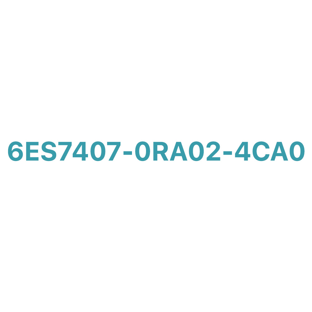 6ES7407-0RA02-4CA0 SIEMENS Exclusive SIMATIC S7-400 PS 407 20A Wide Range Power Supply Original Brand New 3 6ES7407-0RA02-4CA0 SIEMENS SIMATIC S7-400 PS 407 20A Wide Range Power Supply
