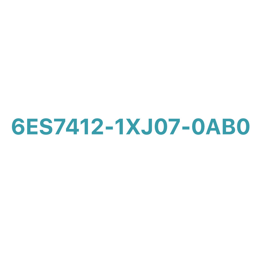 6ES7412-1XJ07-0AB0 SIEMENS Exclusive SIMATIC S7-400 CPU 412-1 Central Processing Unit Original Brand New 4 6ES7412-1XJ07-0AB0 SIEMENS SIMATIC S7-400 CPU 412-1 Central Processing Unit