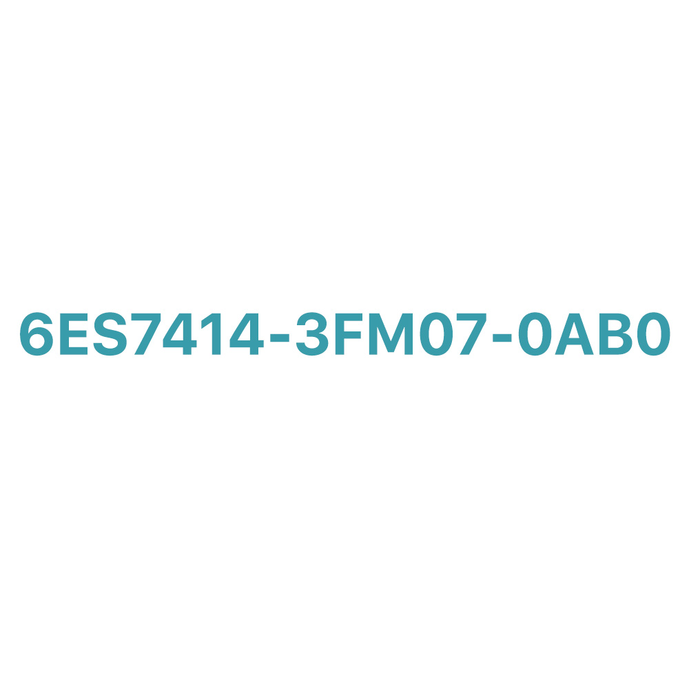 6ES7414-3FM07-0AB0 SIEMENS Exclusive SIMATIC S7-400 CPU 414F-3 PN/DP Fail-Safe Central Processing Unit Original Brand New 3 6ES7414-3FM07-0AB0 SIEMENS SIMATIC S7-400 CPU 414F-3 PN/DP Fail-Safe Central Processing Unit