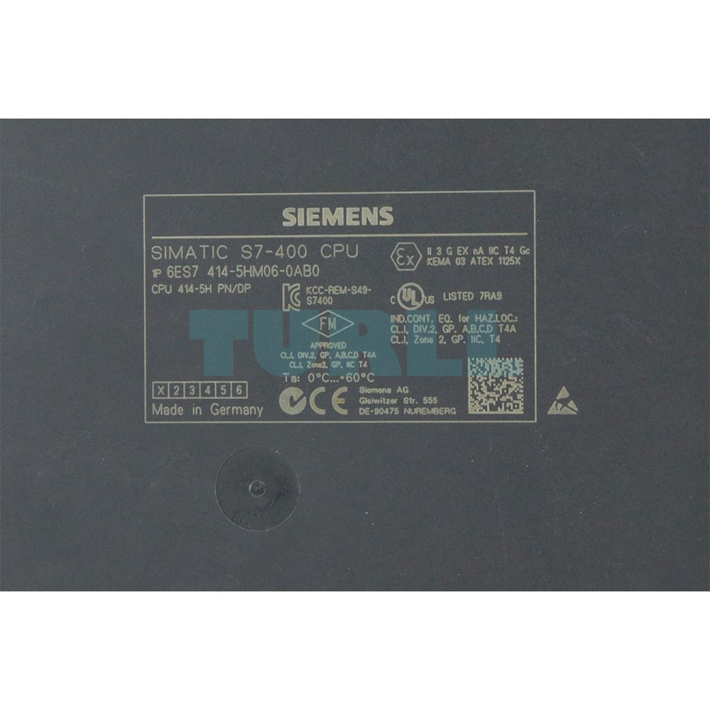 6ES7414-5HM06-0AB0 SIEMENS Exclusive SIMATIC S7-400H CPU 414-5H Central Processing Unit Original Brand New 4 6ES7414-5HM06-0AB0 SIEMENS SIMATIC S7-400H CPU 414-5H Central Processing Unit