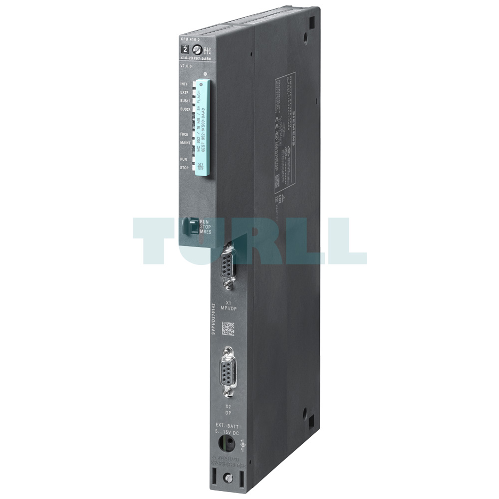 6ES7416-2XP07-0AB0 SIEMENS Exclusive SIMATIC S7-400 CPU 416-2 Central Processing Unit Original Brand New 1 6ES7416-2XP07-0AB0 SIEMENS SIMATIC S7-400 CPU 416-2 Central Processing Unit