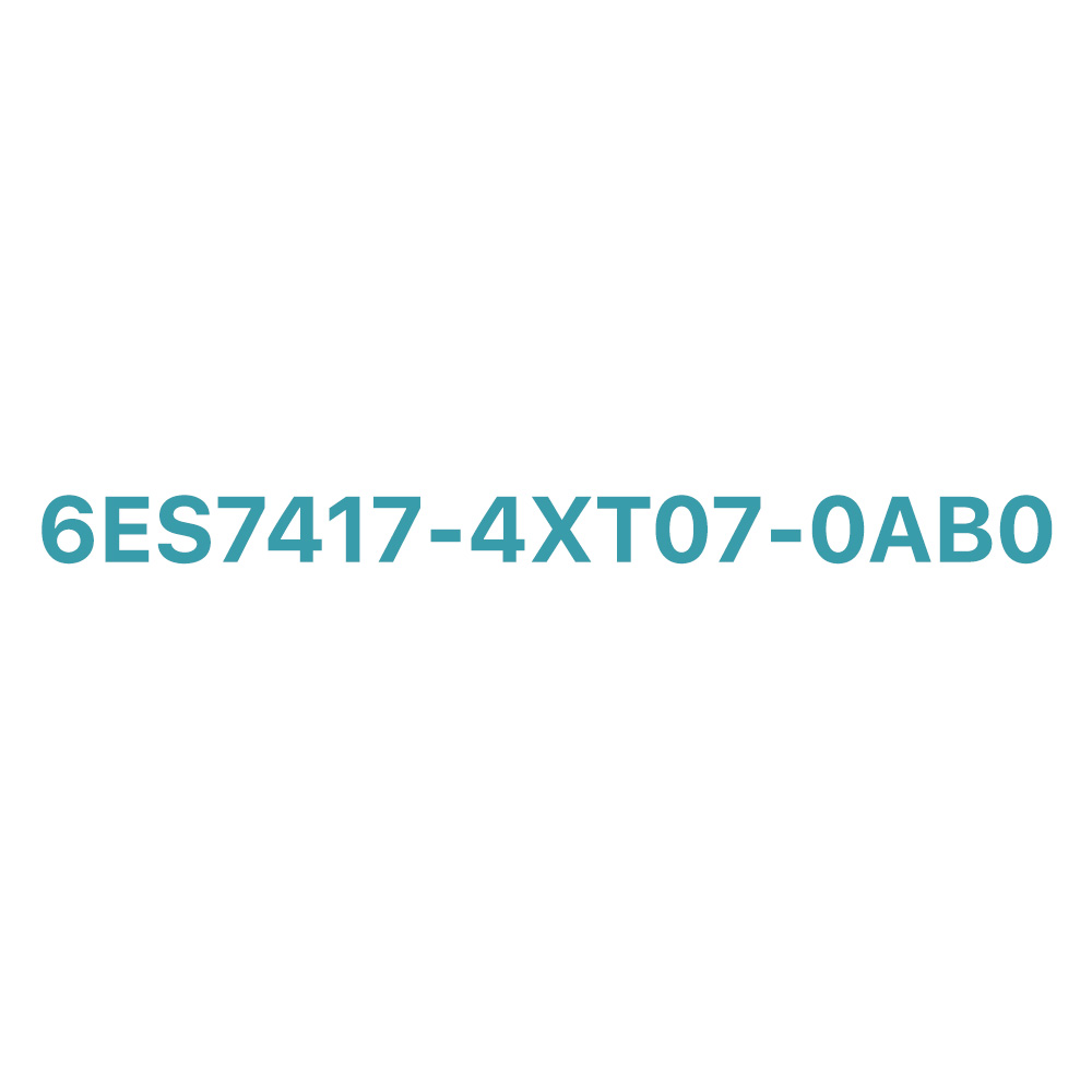 6ES7417-4XT07-0AB0 SIEMENS Exclusive SIMATIC S7-400 CPU Original Brand New 6 6ES7417-4XT07-0AB0 SIEMENS SIMATIC S7-400 CPU