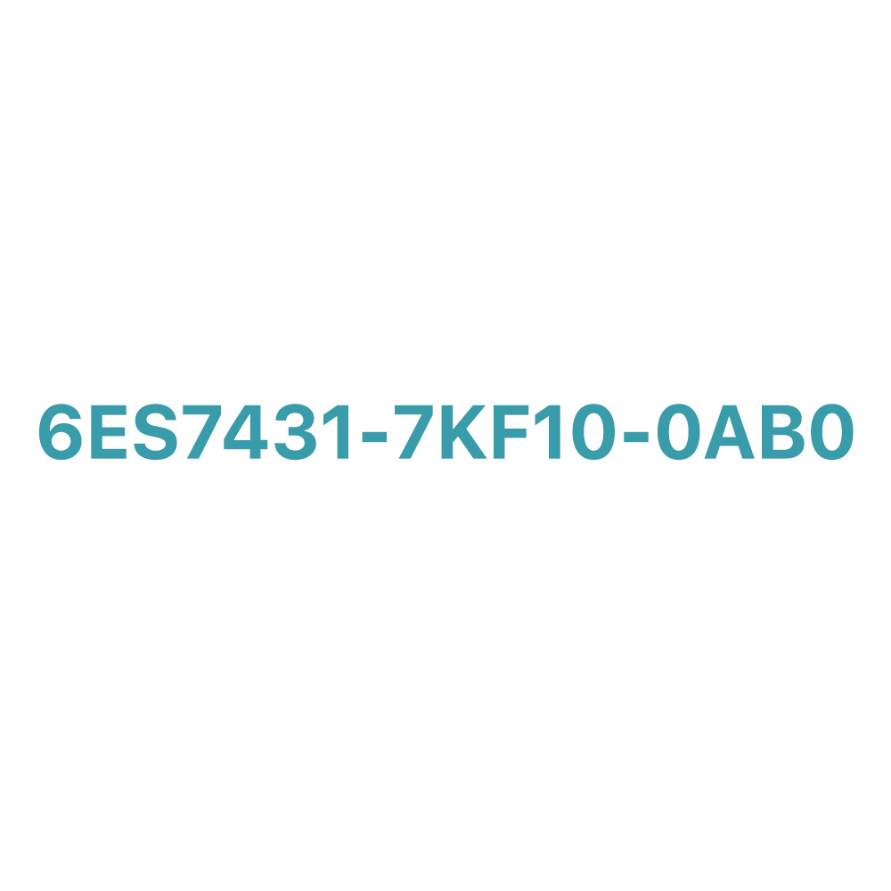 6ES7431-7KF10-0AB0 SIEMENS Exclusive SIMATIC S7-400 Analog Input Module Original Brand New 6 6ES7431-7KF10-0AB0 SIEMENS S7-400 Analog Input Module
