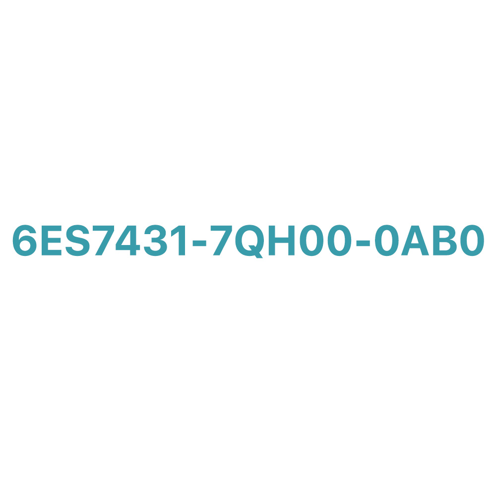 6ES7431-7QH00-0AB0 SIEMENS Exclusive SIMATIC S7-400 Analog Input Module 16 AI Original Brand New 6 6ES7431-7QH00-0AB0 SIEMENS SIMATIC S7-400 Analog Input Module 16 AI