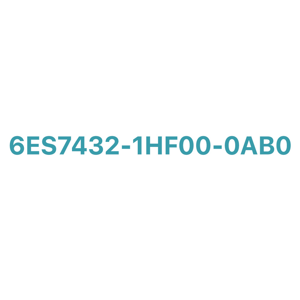 6ES7432-1HF00-0AB0 SIEMENS Exclusive SIMATIC S7-400 Analog Output Module Original Brand New 6 6ES7432-1HF00-0AB0 SIEMENS SIMATIC S7-400 Analog Output Module