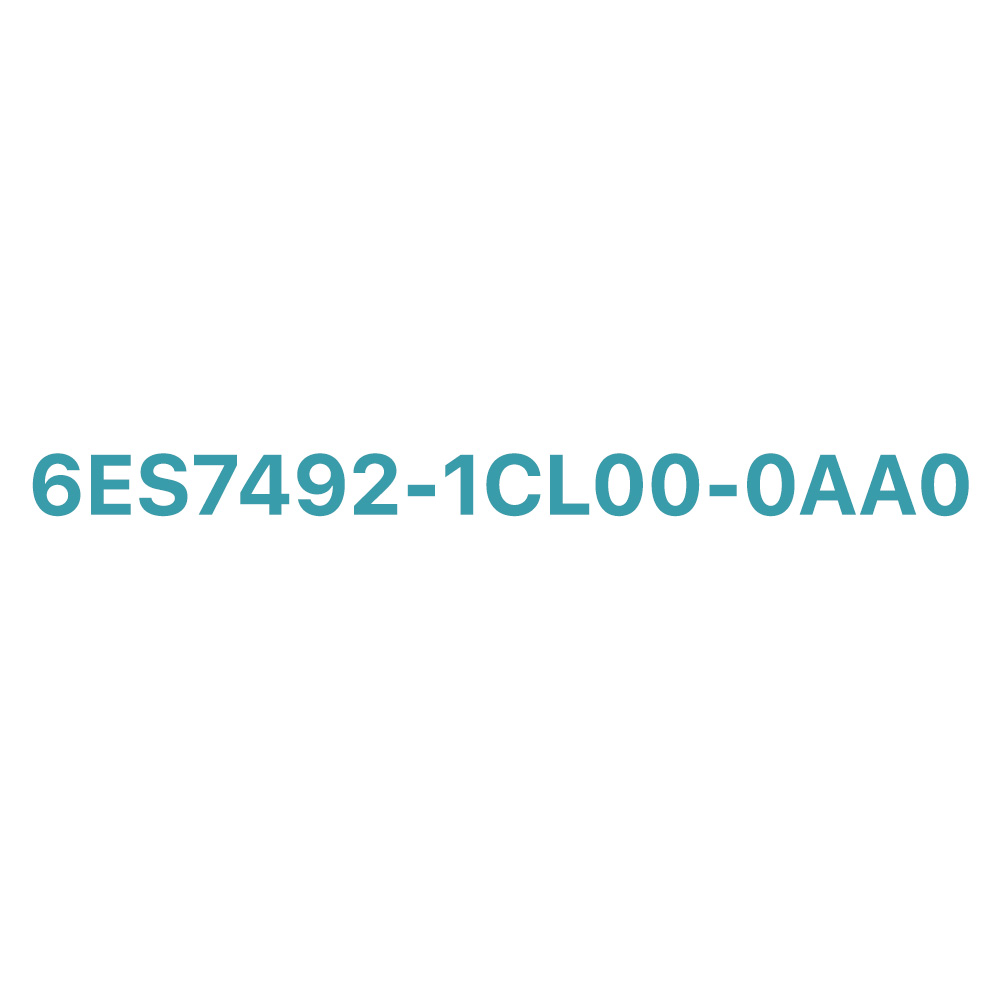 6ES7492-1CL00-0AA0 SIEMENS Exclusive SIMATIC S7-400 Front Connector Original Brand New 6 6ES7492-1CL00-0AA0 SIEMENS SIMATIC S7-400 Front Connector