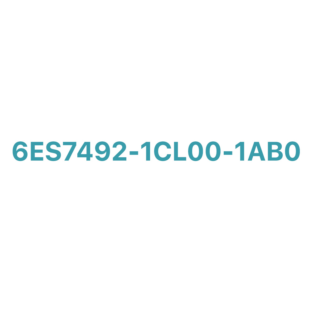 6ES7492-1CL00-1AB0 SIEMENS Exclusive SIMATIC S7-400 Front Connector Crimp 48-Pole Original Brand New 2 6ES7492-1CL00-1AB0 SIEMENS Front Connector S7-400