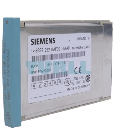 6ES7952-0AF00-0AA0 SIEMENS S7-400 RAM Memory Card