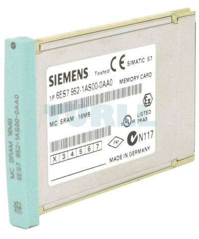 6ES7952-1AS00-0AA0 SIEMENS SIMATIC S7-400 RAM Memory Card