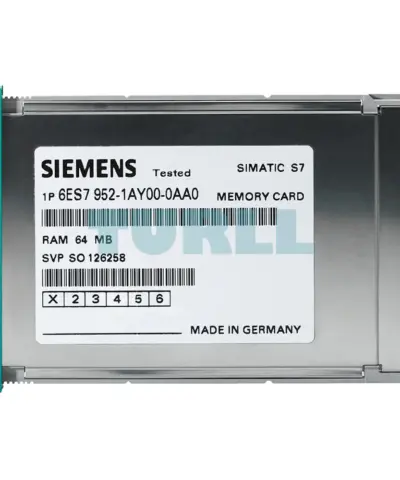 6ES7952-1AY00-0AA0 SIEMENS SIMATIC S7-400 RAM Memory Card