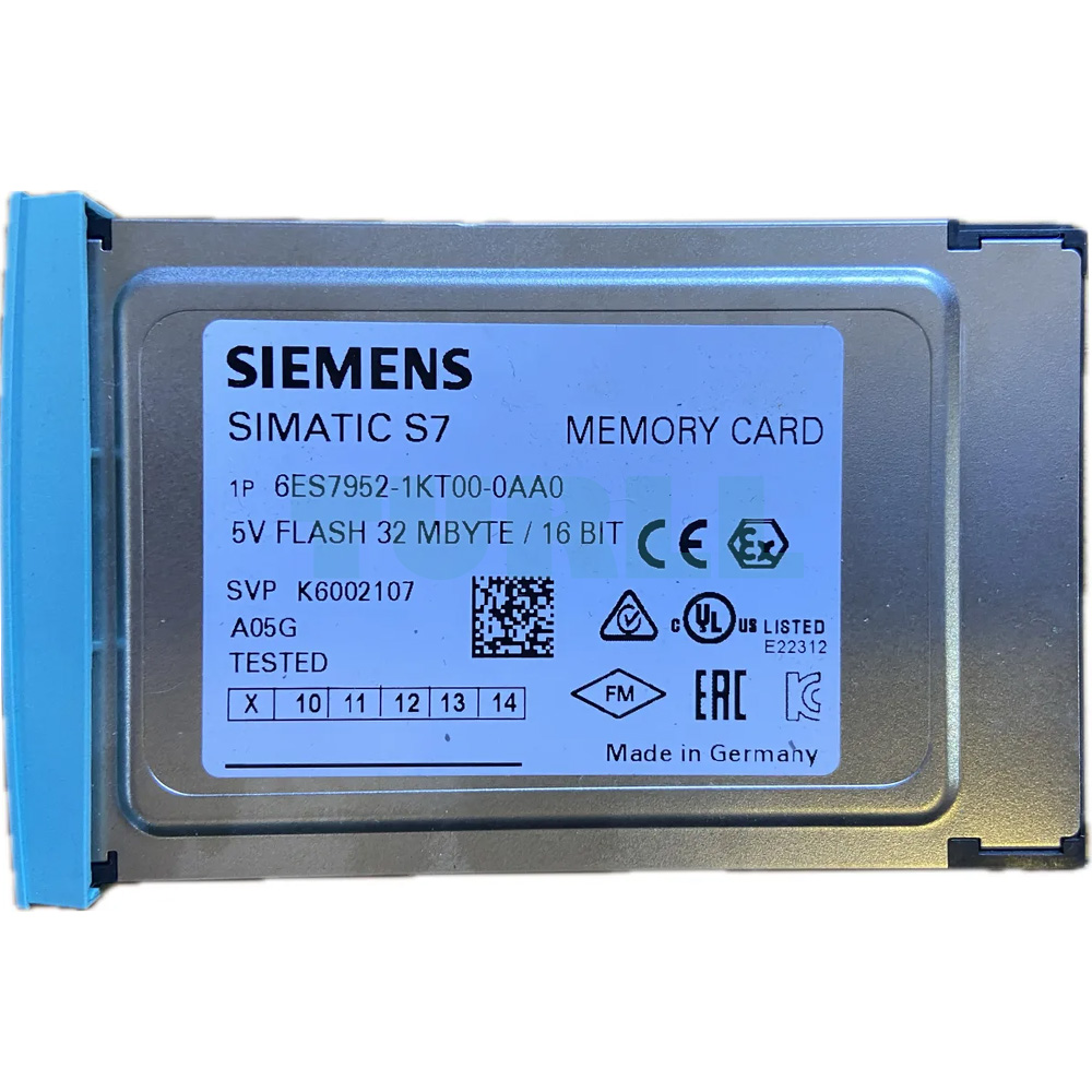 6ES7952-1KT00-0AA0 SIEMENS Exclusive SIMATIC S7-400 Flash Memory Card Original Brand New 2 6ES7952-1KT00-0AA0 SIEMENS SIMATIC S7-400 Memory Card