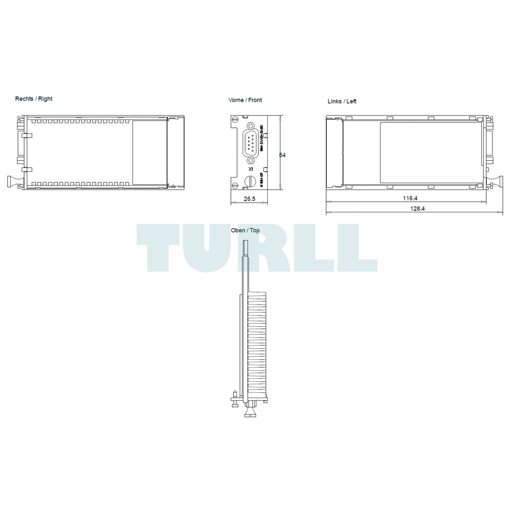 6ES7964-2AA04-0AB0 SIEMENS Exclusive SIMATIC S7-400 Interface Module IF963-X27 Original Brand New 5 6ES7964-2AA04-0AB0 SIEMENS S7-400 Interface Module IF963-X27
