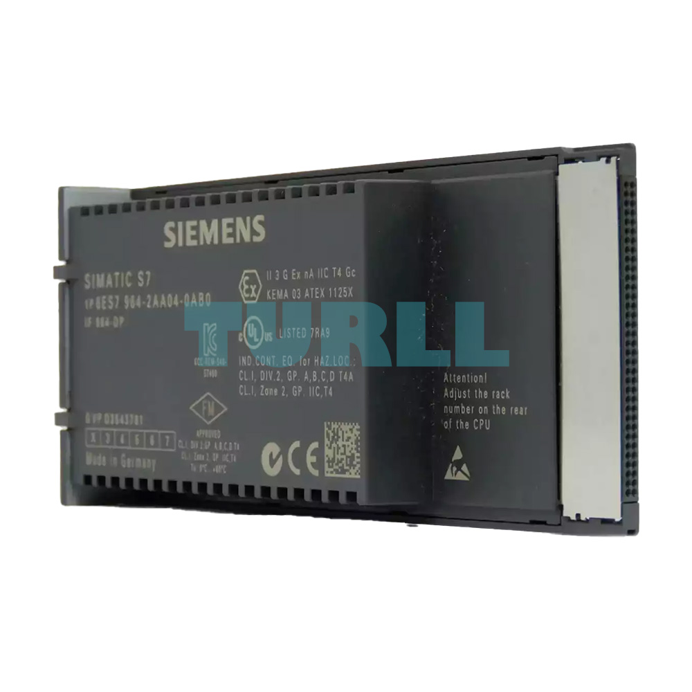 6ES7964-2AA04-0AB0 SIEMENS Exclusive SIMATIC S7-400 Interface Module IF963-X27 Original Brand New 2 6ES7964-2AA04-0AB0 SIEMENS S7-400 Interface Module IF963-X27